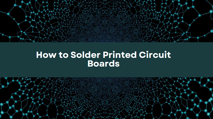 how to solder a pcb