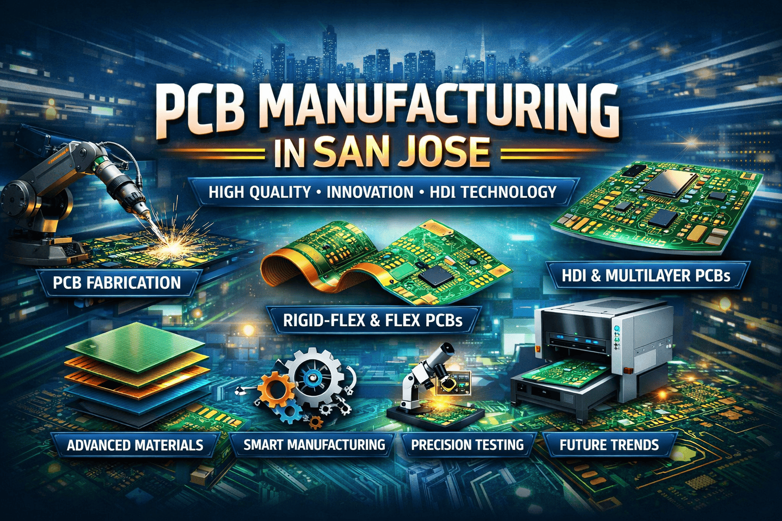 PCB manufacturing in San Jose